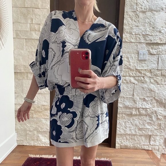 DVF stylish silk summer dress! - Picture 6 of 8